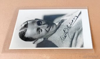 Vlasta Burian autogram, krásný stav - 2