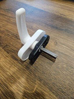 Kľučka na okná - plastová biela - 26ks - 2