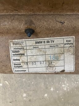 BMW e38 tapacire dverí - 2