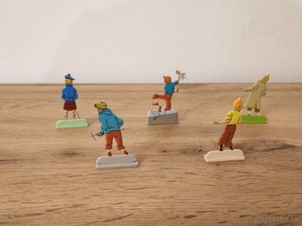 Tintin kovové 2D figúrky - 2