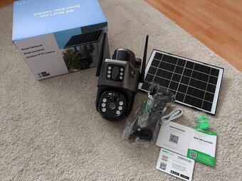 Solárna 4G/LTE PTZ bezpečnostná kamera - 2