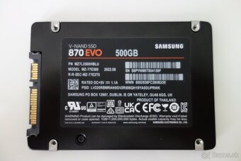 500GB SSD SAMSUNG 870 Evo 2.5" SATA - 2