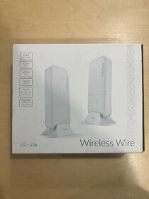 Predám Mikrotik Wireless Wire 60GHz 1Gbps - 2