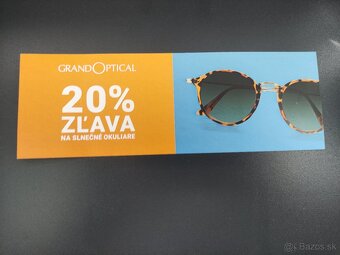 Predám 2 darčekové poukážky do Grandoptical - 2
