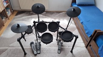 Elektronické bicie + dvojšľapka – TOP STAV - 2