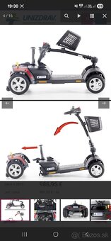 Elektrický skúter Mobility pre seniorov - 2