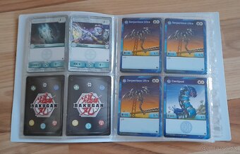 Malý album A5 + 73 kariet bakugan - 2