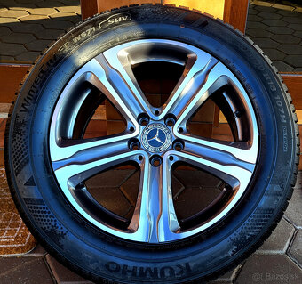 alu R18 5x112 bicolor, senzory, orig. Mercedes (+ pneu) - 2