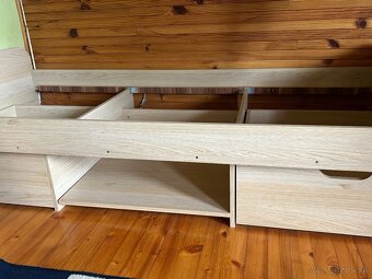 Jednolôžková posteľ 90/200cm - 2