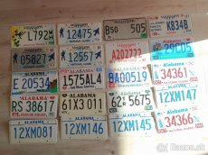 Americké SPZ Licence plate originál použité stare znacky - 2