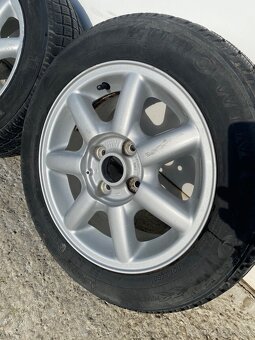 Disky VW Polo Vento Golf III 4x100 + zimné pneu 185/60R14 - 2