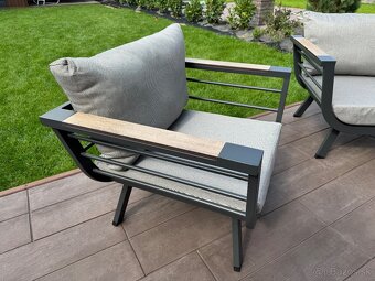 Záhradné sedenie z hliníka - 2