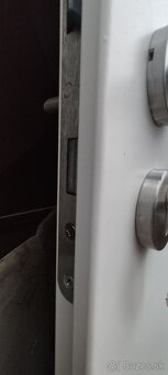 Zánovné kancelárske dvere 85 ľavé pravé s obložkami - 2