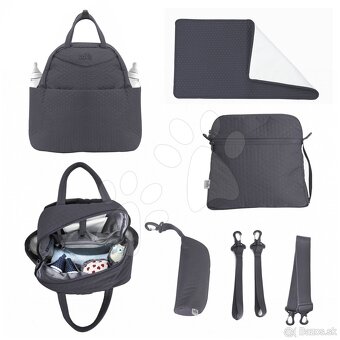 Prebalovacia taska/ruksak toTs-smarTrike tmavoseda - 2