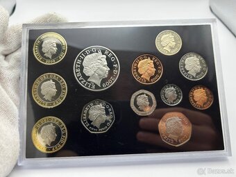 Royal mint Proof set britských mincí proof Kew Garden - 2