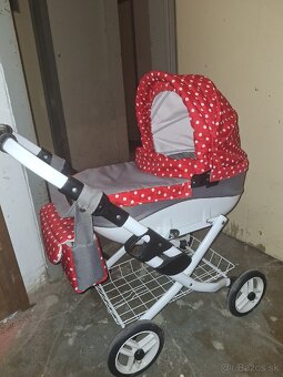 Detský kočík pre bábiku - 2