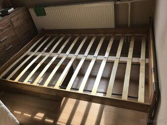 Drevená posteľ 140x200 - 2