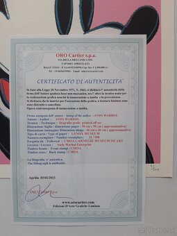 Andy Warhol  –  Mickey Mouse Pink - 2