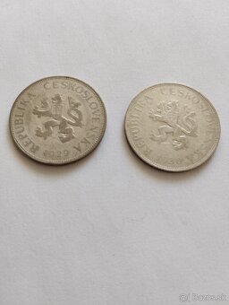 5 Kč 1929, 1930 - 2