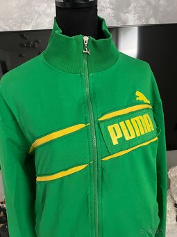 Adidas zelená mikina-L - 2