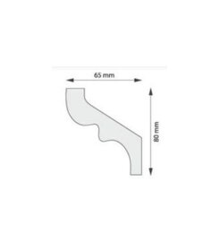 Stropné polystyrénové lišty - 2