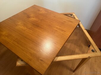 Vintage ROZKLADACÍ jedálenský stôl (1960s) – TOP stav - 2