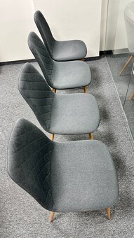 4 Stoličky vhodné do bytu aj kancelárie - 2