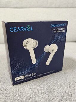 Cearvol Diamond X1 – nové, nepoužité nabíjateľné sluchadlá - 2