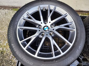 Alu sada =5x112= orig. BMW= s pneu= 205/55 R17 - 2