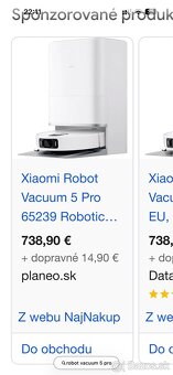 Xaiomi robot vacuum 5pro - 2