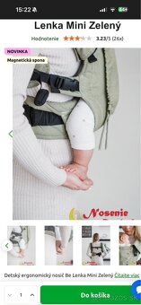 ergonomický nosič BeLenka - 2