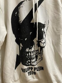 Philipp Plein biela mikina - 2