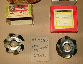 Frezy 22 2050 a 22 2052 d80/27 x 45 - 2