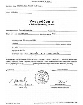 ONLINE lekcie ANGLIČTINY, neúradné preklady, aj na faktúru - 2