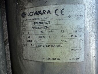cerpadlo lowara profesionalne - 2