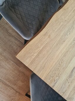 Jedalensky stol 140×90 dub masiv - 2