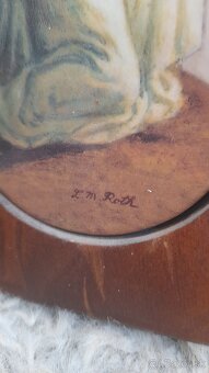 Porcelánový obraz-150eur - 2
