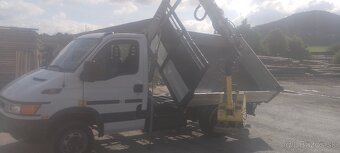 Iveco daily do 3.5 t 3stranny vyklapač hydraulic ruka - 2