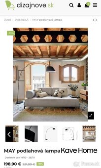 MAY podlahova lampa KAVE HOME - 2