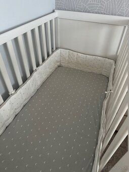Detska postielka IKEA SUNDVIK + matrac SKONAST + vybava - 2