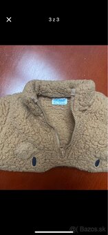 Detská mikina hrubá, veľkosť 86, top stav - 2