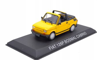 Fiat 126p Bosmal Cabrio s Niewiadow 1:43 - 2