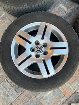 Vw disky 5x100 R15 s pneu 185/65/15 - 2