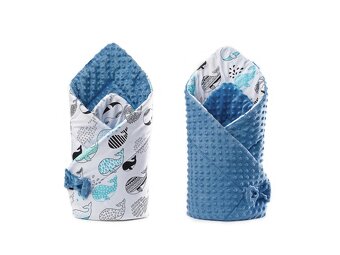 Rôzne zavinovačky Minky/Bavlna 80 x 80 cm - 2