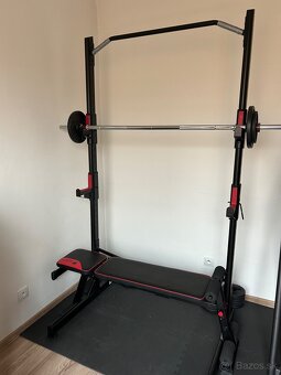 Predám všestrannú posilovaciu zostavu Domyos z Decathlonu - 2