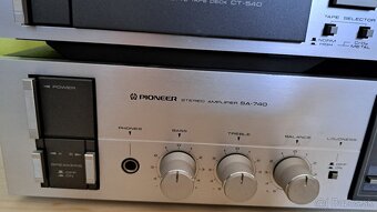 PIONEER - zosilňovač, tuner, stereo cassette deck - 2