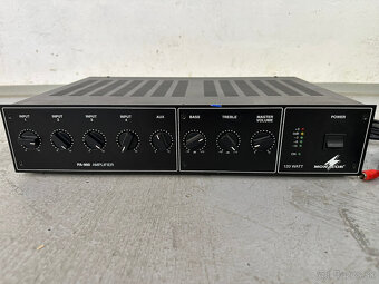 zosilňovač Monacor PA-900 120W - 2