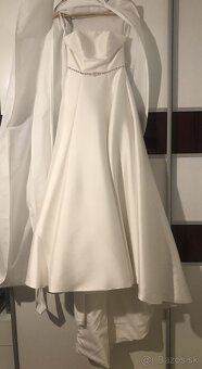 Predaj svadobné šaty s vlečkou - 2