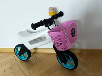 Detské odrážadlo Funny Wheels s košíkom - 2