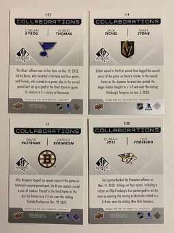 Hokejové kartičky NHL Collaborations - 2